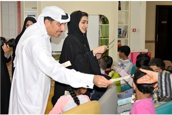 A delegation from FAHR visits the Family Village in Dubai