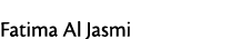 Fatima Al Jasmi