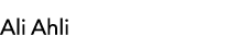 Ali Ahli